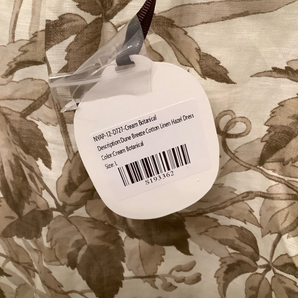 TUCKERNUCK X STUDIO MCGEE Dune Breeze Cotton Linen Hazel Dress Sz. Large NWT​​​ - Picture 7 of 16